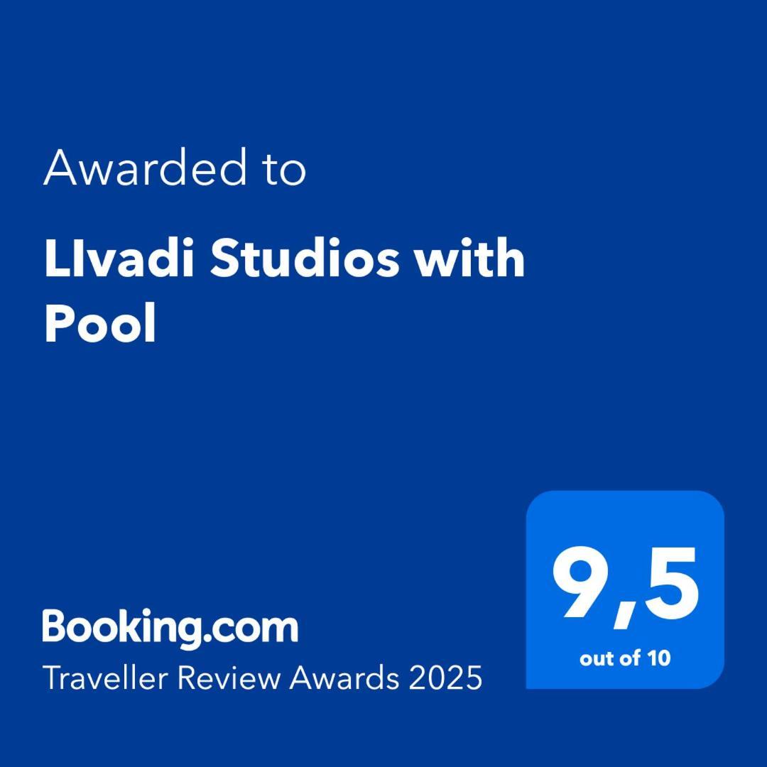 Lákka Livadi Studios With Pool מראה חיצוני תמונה